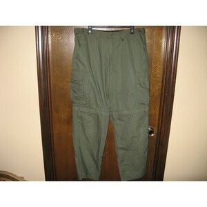 Boy Scouts of America Pants Men’s 38 Classic Olive Cargo Convertible to Shorts